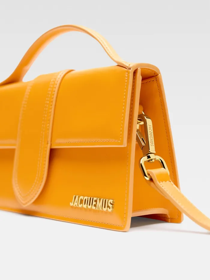 JACQUEMUS Bambinos Large Flap Bag Dark Orange 8211 Women