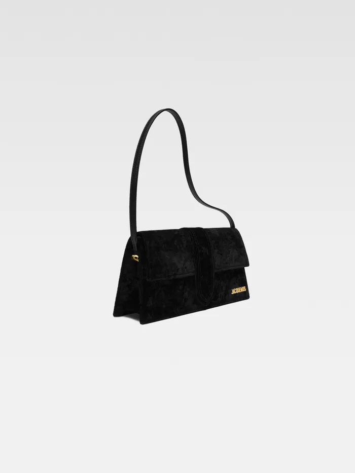 JACQUEMUS Bambinos Long Flap Bag Black 8211 Women