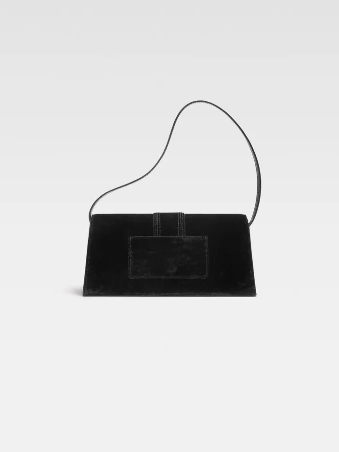 JACQUEMUS Bambinos Long Flap Bag Black 8211 Women