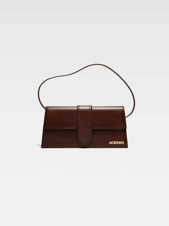 JACQUEMUS Bambinos Long Flap Bag Brown 8211 Women