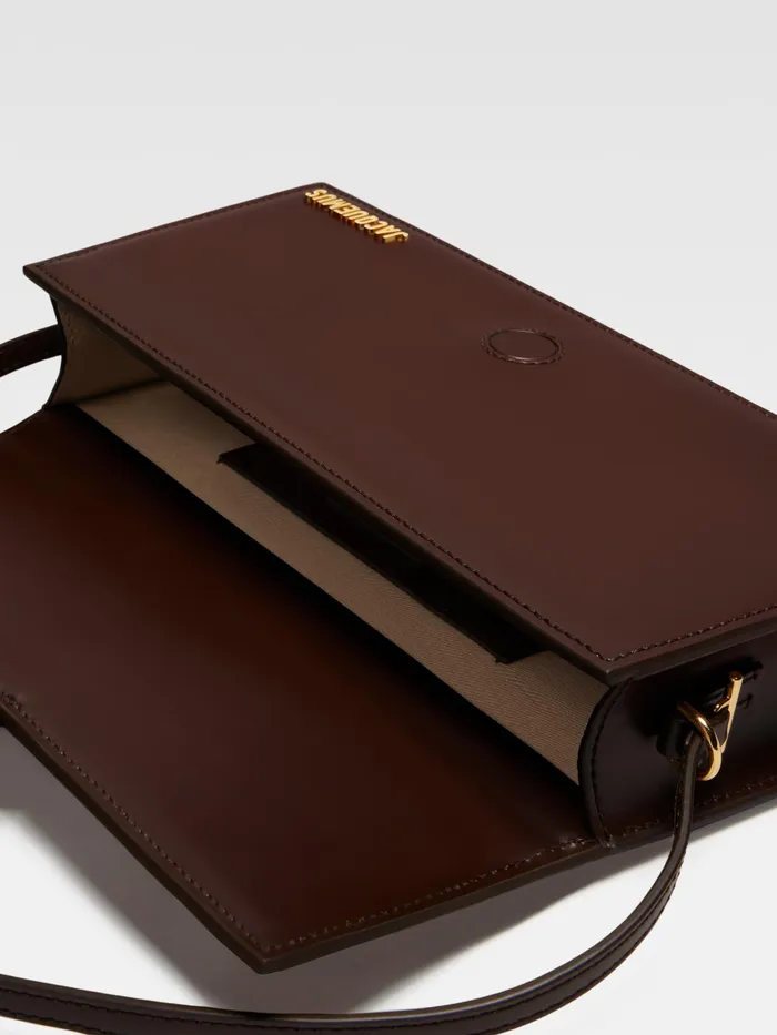 JACQUEMUS Bambinos Long Flap Bag Brown 8211 Women