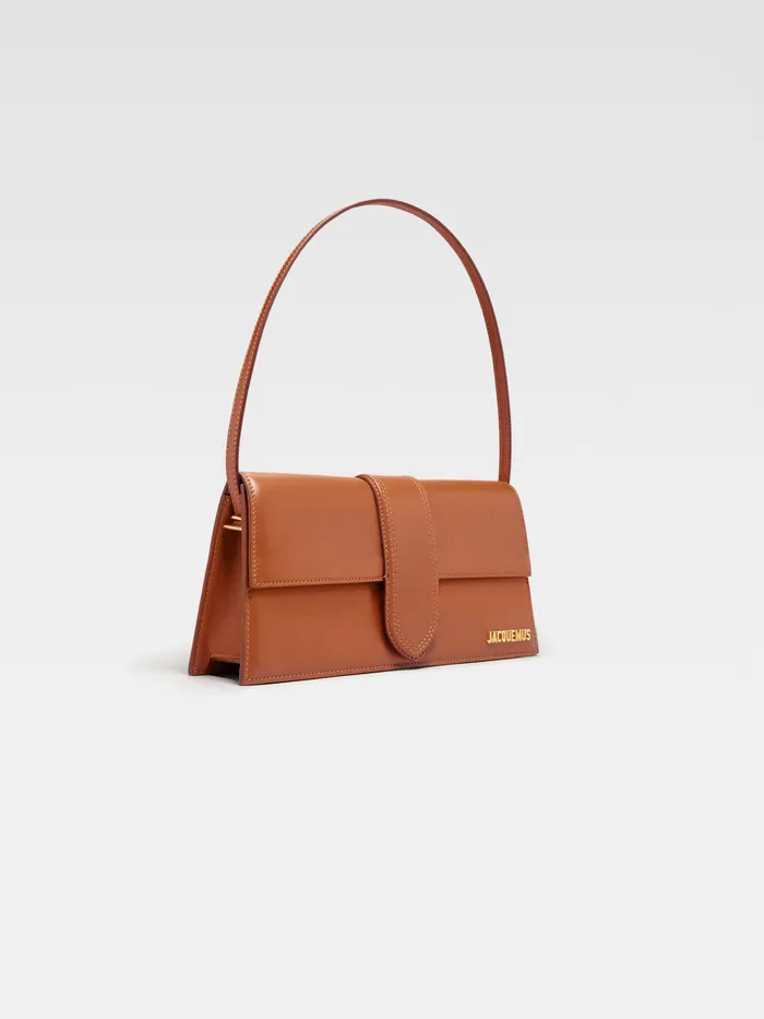 JACQUEMUS Bambinos Long Flap Bag Light Brown 8211 Women