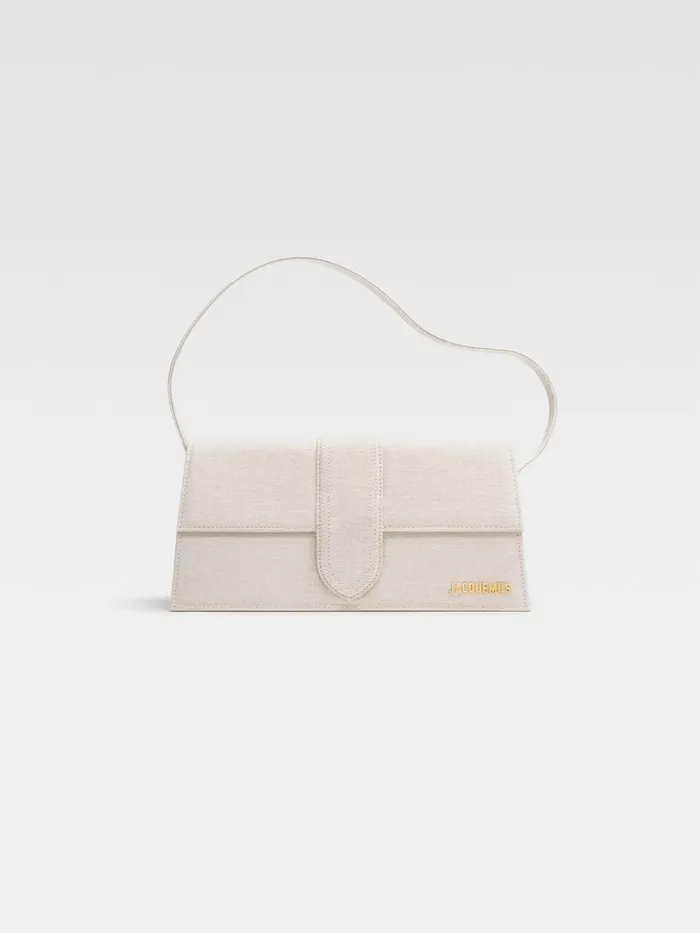 JACQUEMUS Bambinos Long Flap Bag Light Greige 8211 Women