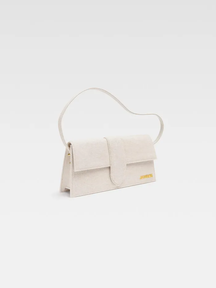 JACQUEMUS Bambinos Long Flap Bag Light Greige 8211 Women