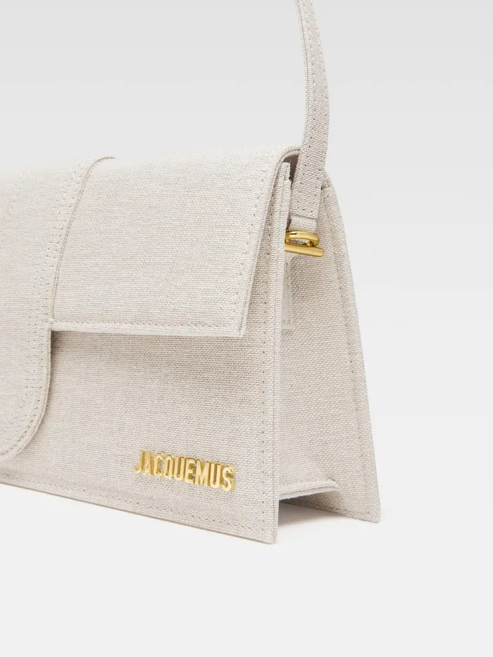 JACQUEMUS Bambinos Long Flap Bag Light Greige 8211 Women