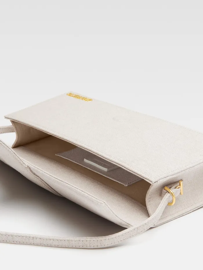 JACQUEMUS Bambinos Long Flap Bag Light Greige 8211 Women