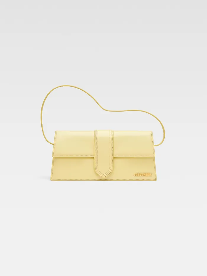 JACQUEMUS Bambinos Long Flap Bag Pale Yellow 8211 Women