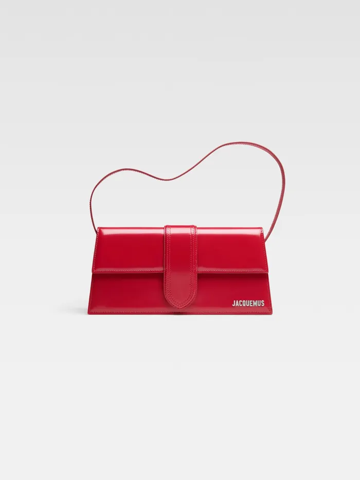 JACQUEMUS Bambinos Long Flap Bag Red 8211 Women