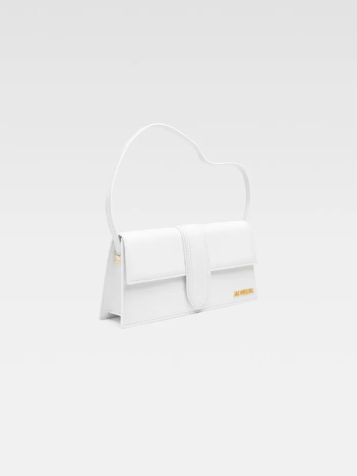 JACQUEMUS Bambinos Long Flap Bag White 8211 Women