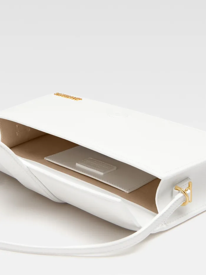 JACQUEMUS Bambinos Long Flap Bag White 8211 Women