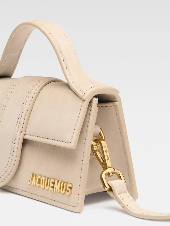 JACQUEMUS Bambinos Mini Flap Bag Dark Beige 8211 Women