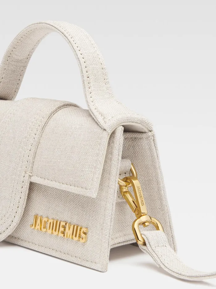 JACQUEMUS Bambinos Mini Flap Bag Light Greige 8211 Women