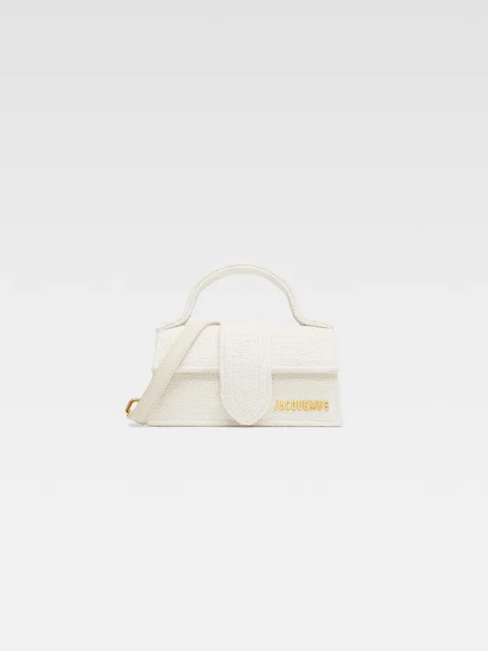 JACQUEMUS Bambinos Mini Flap Bag Offwhite 8211 Women