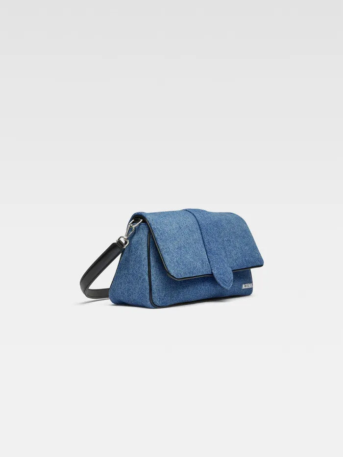 JACQUEMUS Bambinos Mini Puffed Denim Bag Blue 8211 Women