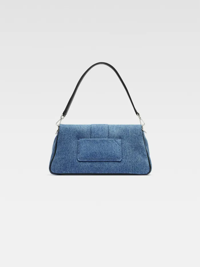 JACQUEMUS Bambinos Mini Puffed Denim Bag Blue 8211 Women