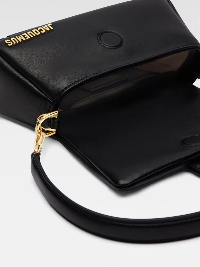 JACQUEMUS Bambinos Mini Puffed Flap Bag Black 8211 Women