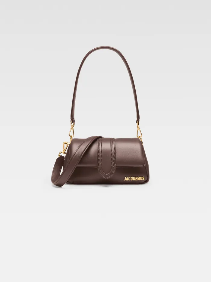 JACQUEMUS Bambinos Mini Puffed Flap Bag Medium Brown 8211 Women