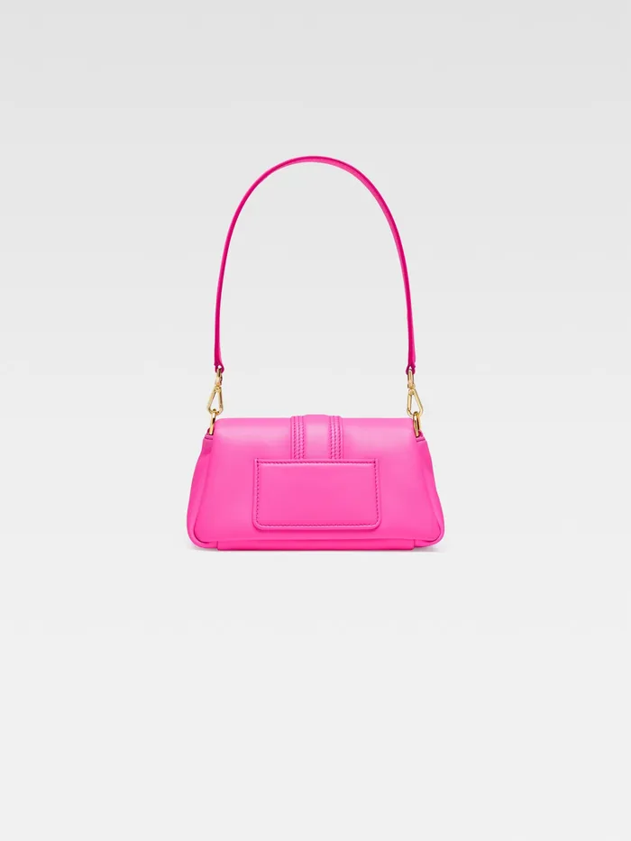 JACQUEMUS Bambinos Mini Puffed Flap Bag Neon Pink 8211 Women