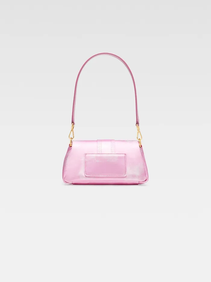 JACQUEMUS Bambinos Mini Puffed Satin Bag Print Toile De Jouy Pink 8211 Women