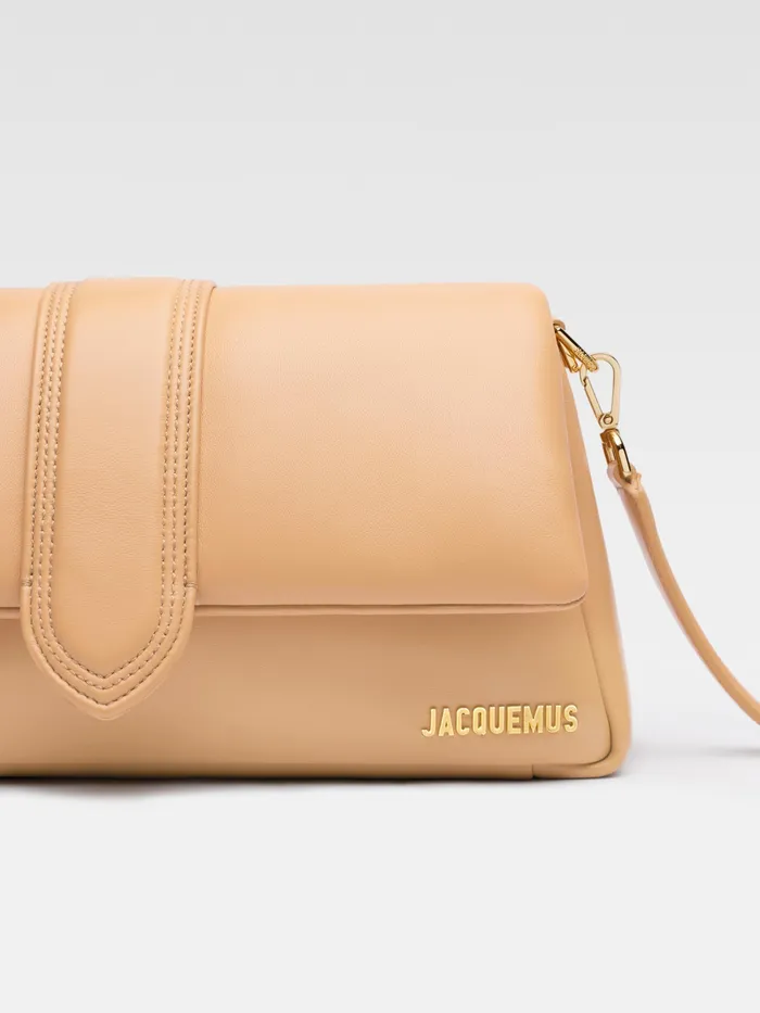 JACQUEMUS Bambinos Puffed Flap Bag Camel 8211 Women