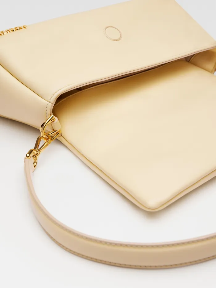JACQUEMUS Bambinos Puffed Flap Bag Ivory 8211 Women