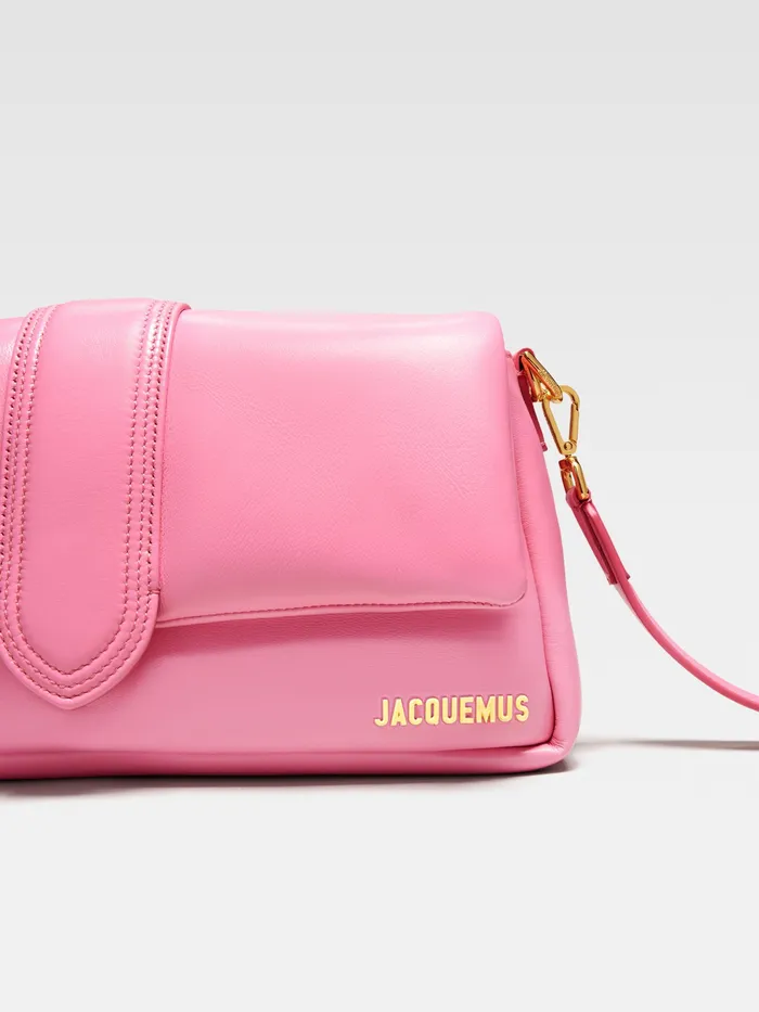 JACQUEMUS Bambinos Puffed Flap Bag Light Pink 8211 Women