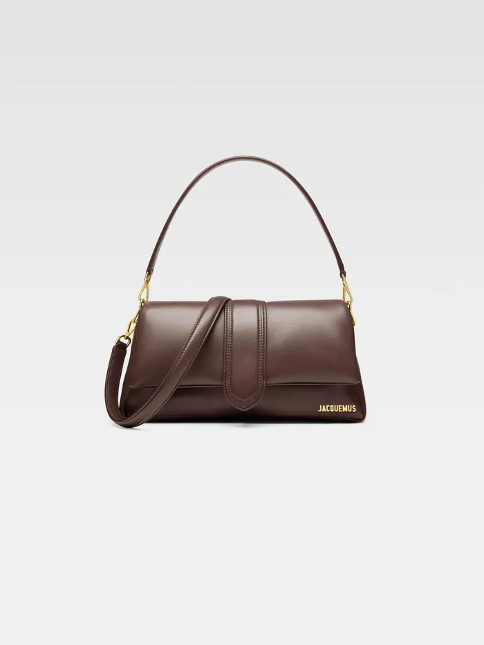 JACQUEMUS Bambinos Puffed Flap Bag Medium Brown 8211 Women
