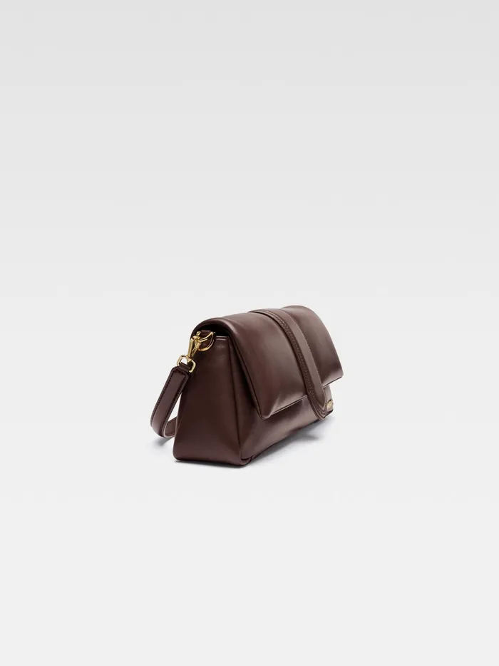 JACQUEMUS Bambinos Puffed Flap Bag Medium Brown 8211 Women