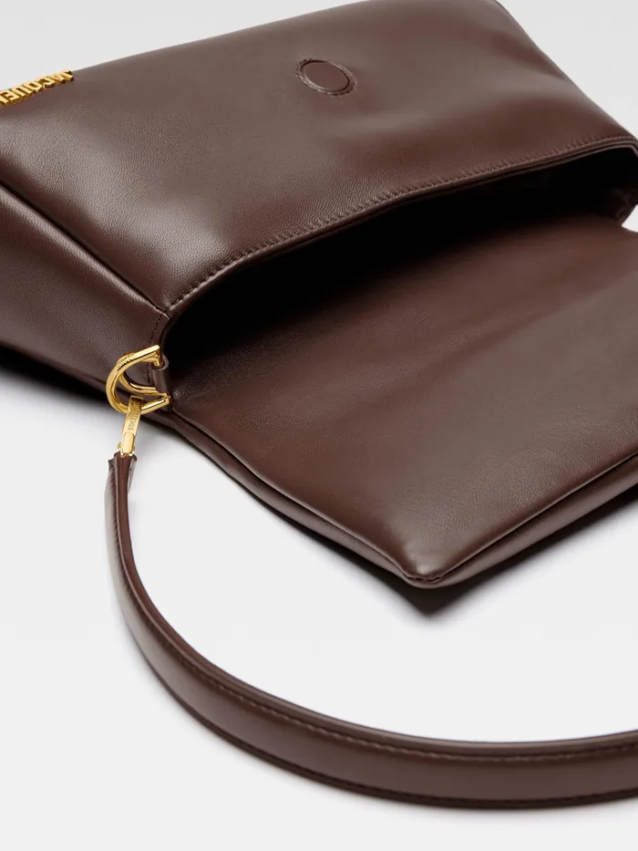 JACQUEMUS Bambinos Puffed Flap Bag Medium Brown 8211 Women