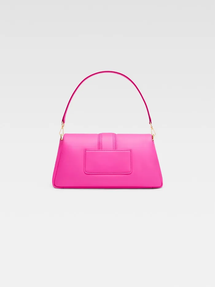 JACQUEMUS Bambinos Puffed Flap Bag Neon Pink 8211 Women