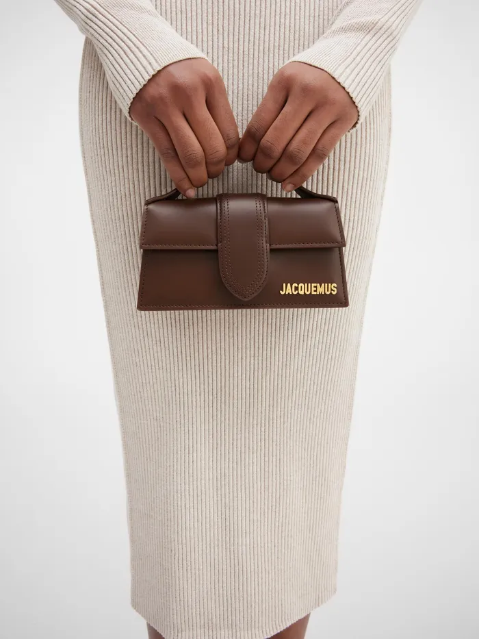 JACQUEMUS Bambinos Small Flap Bag Brown 8211 Women