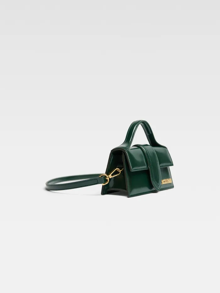 JACQUEMUS Bambinos Small Flap Bag Dark Green 8211 Women