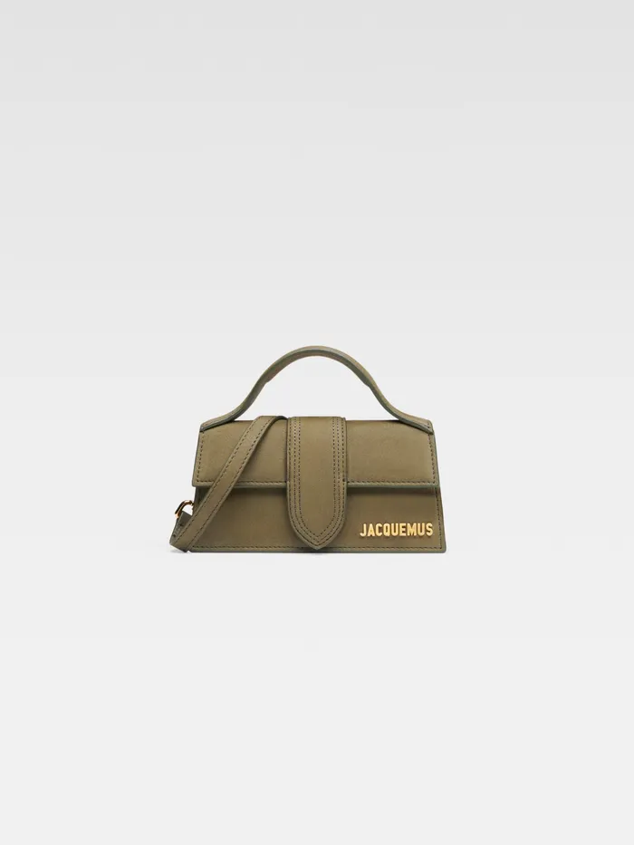 JACQUEMUS Bambinos Small Flap Bag Dark Khaki 8211 Women