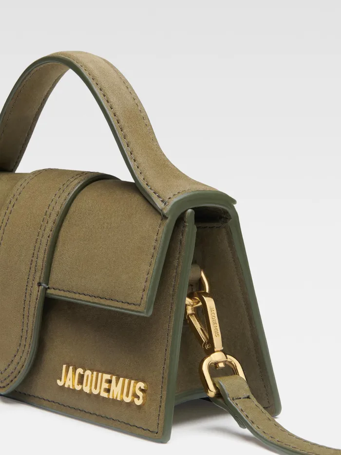 JACQUEMUS Bambinos Small Flap Bag Dark Khaki 8211 Women