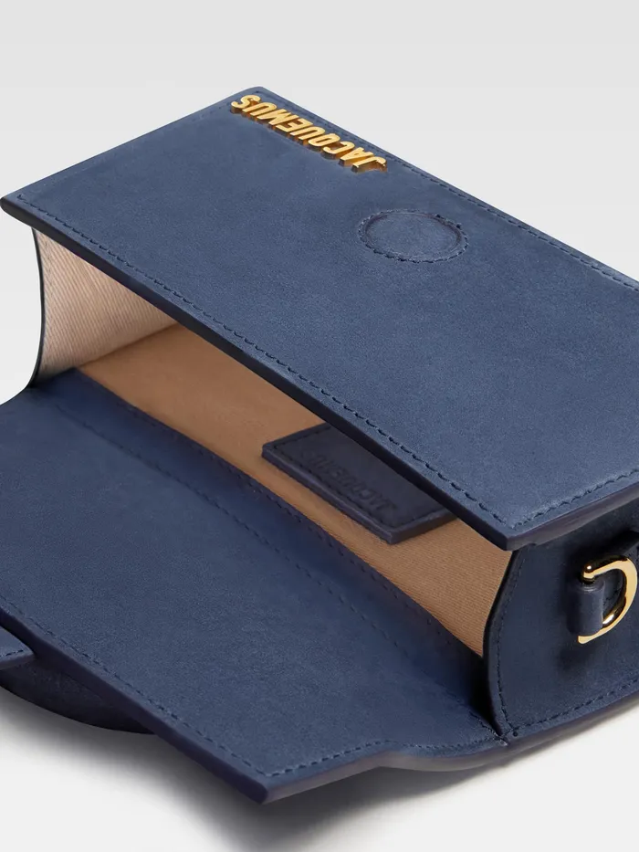 JACQUEMUS Bambinos Small Flap Bag Dark Navy 8211 Women