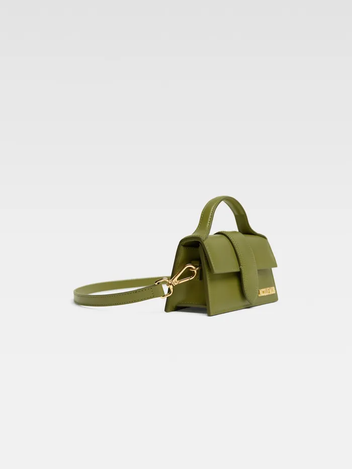 JACQUEMUS Bambinos Small Flap Bag Khaki 8211 Women
