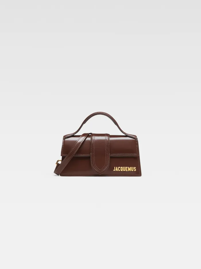 JACQUEMUS Bambinos Small Flap Bag Midnight Brown 8211 Women