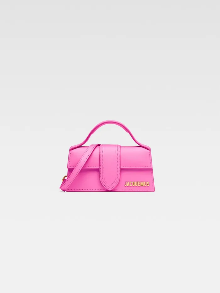 JACQUEMUS Bambinos Small Flap Bag Neon Pink 8211 Women
