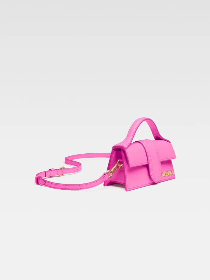 JACQUEMUS Bambinos Small Flap Bag Neon Pink 8211 Women