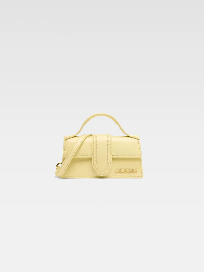 JACQUEMUS Bambinos Small Flap Bag Pale Yellow 8211 Women