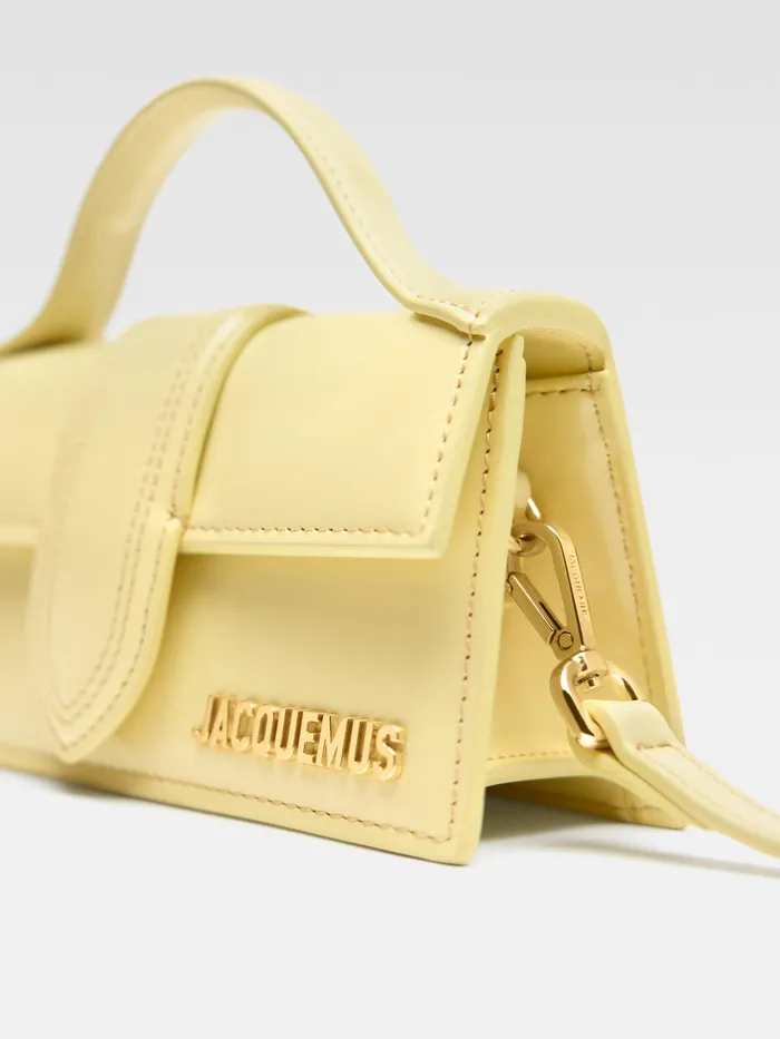JACQUEMUS Bambinos Small Flap Bag Pale Yellow 8211 Women