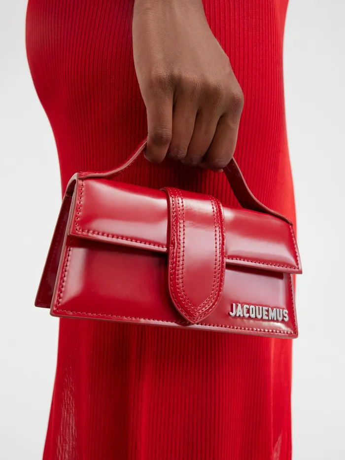 JACQUEMUS Bambinos Small Flap Bag Red 8211 Women
