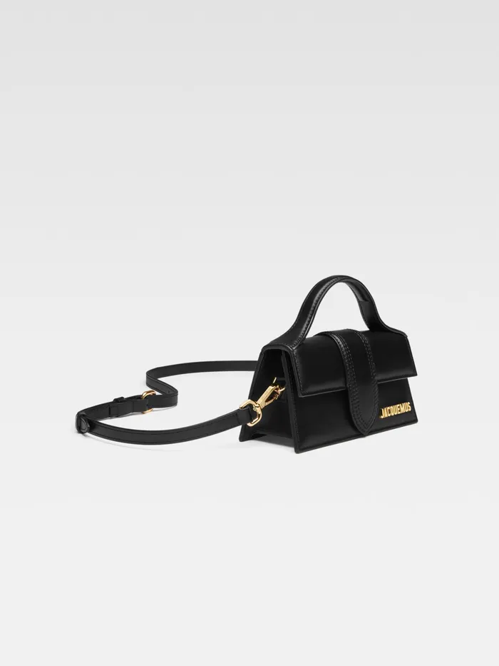 JACQUEMUS Bambinos Small Handbag With Adjustable Crossbody Strap Black 8211 Women