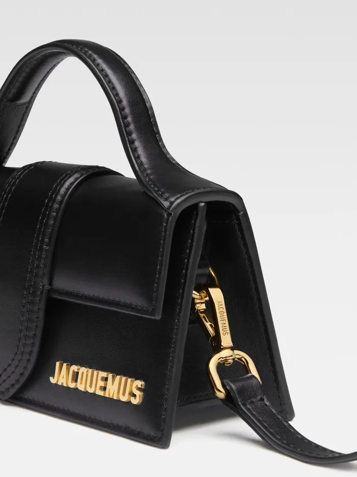 JACQUEMUS Bambinos Small Handbag With Adjustable Crossbody Strap Black 8211 Women