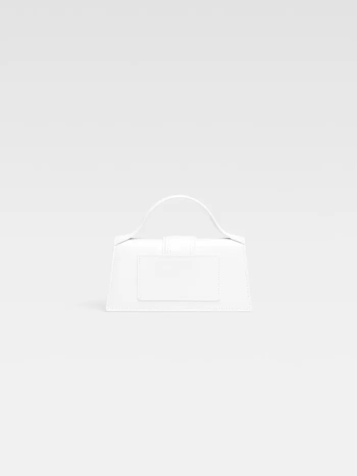 JACQUEMUS Bambinos Small Handbag With Adjustable Crossbody Strap White 8211 Women