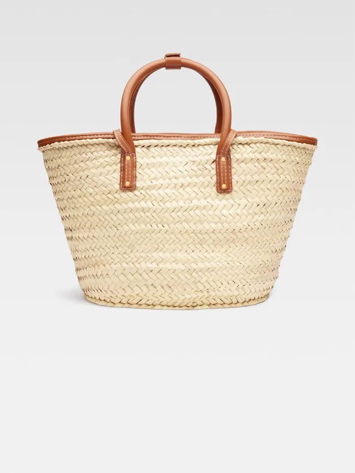 JACQUEMUS Baskets and Totebags Beach Basket Bag Light Brown 8211 Women