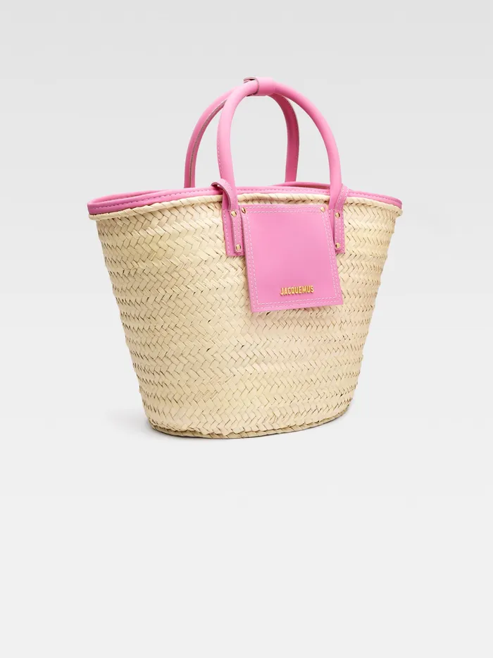 JACQUEMUS Baskets and Totebags Beach Basket Bag Light Pink 8211 Women