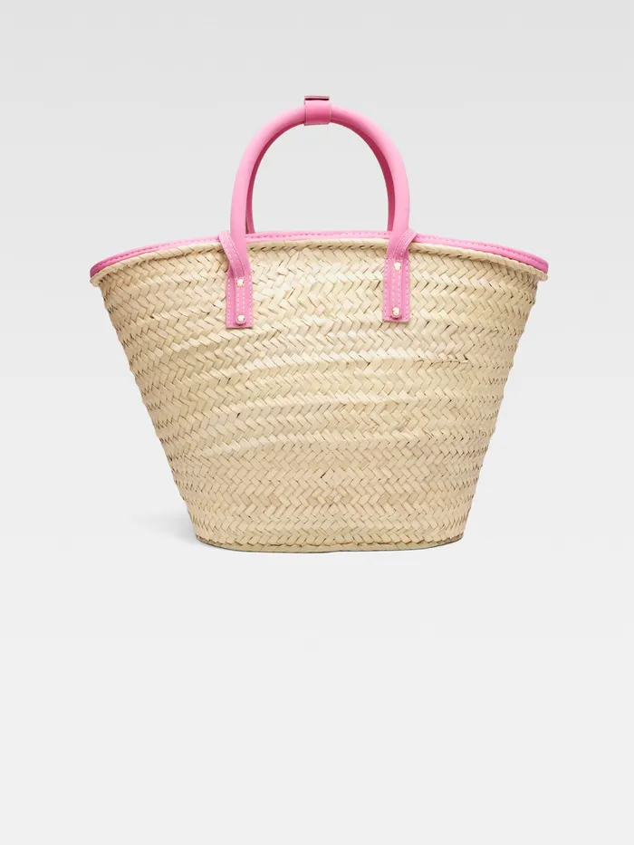 JACQUEMUS Baskets and Totebags Beach Basket Bag Light Pink 8211 Women