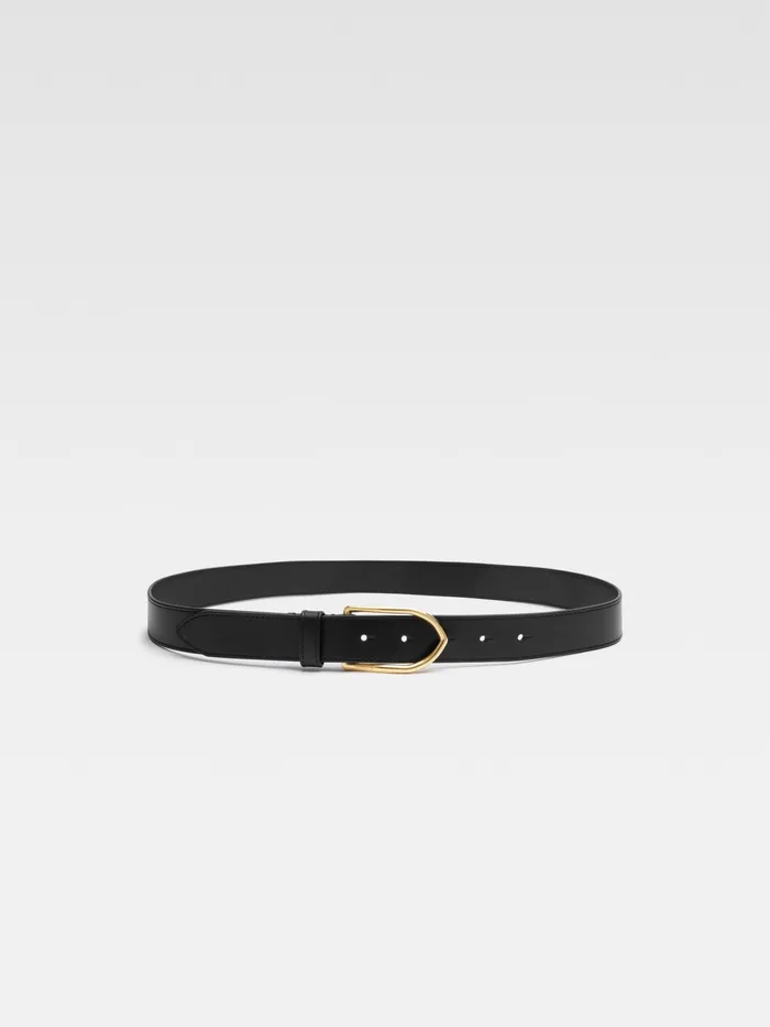 JACQUEMUS Belts Angled Buckle Belt Black 8211 Women