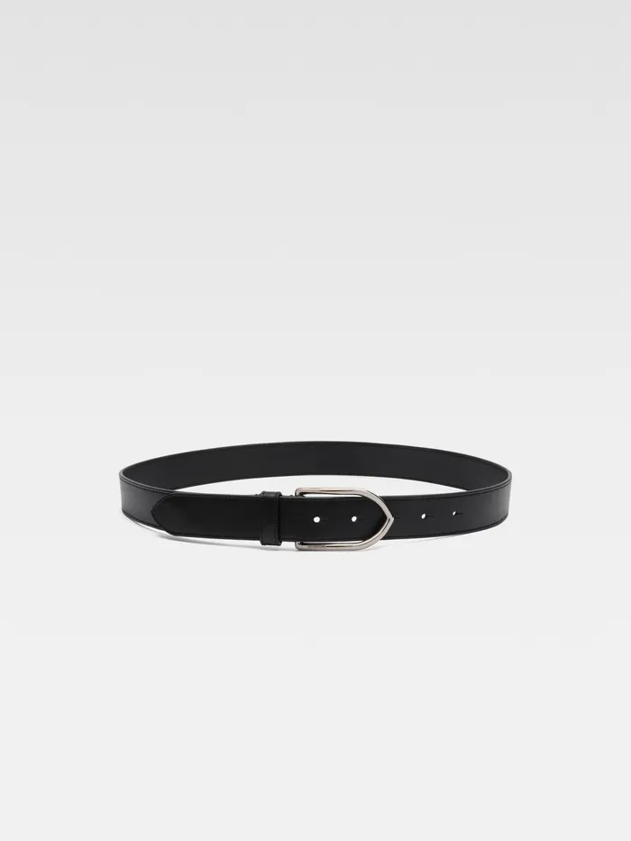 JACQUEMUS Belts Angled Buckle Belt Blacksilver 8211 Women